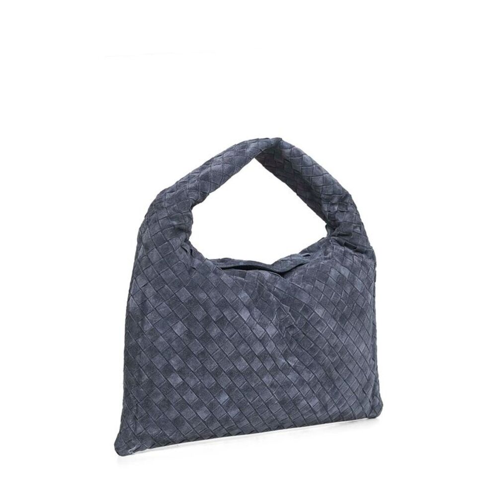 Bottega Veneta Women Graphite Hop Small Shoulder Bag - Picture 2 of 3